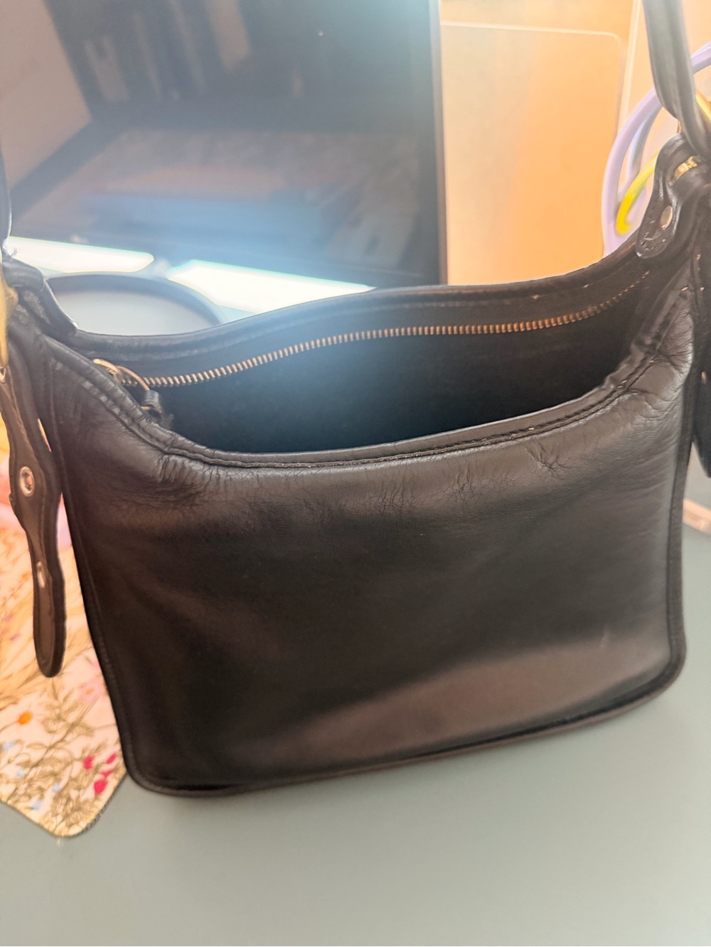 Vintage coach 9966 legacy zip shoulder bag - Picture 7 of 7